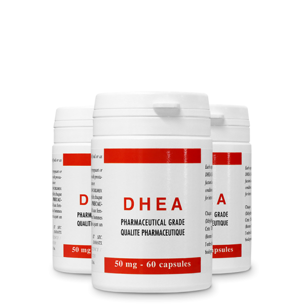 DHEA 50 mg - 3 x 60 gélules